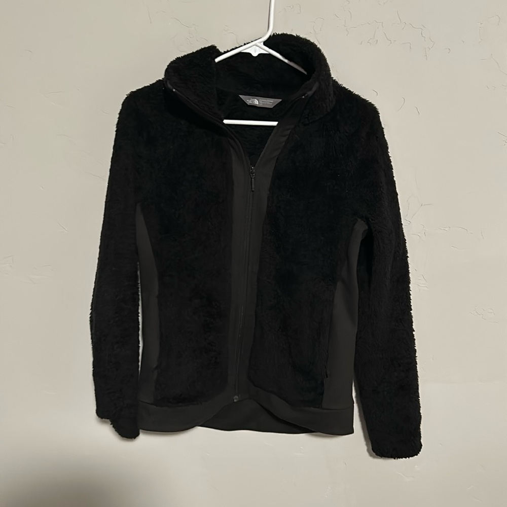 The North Face zip up.